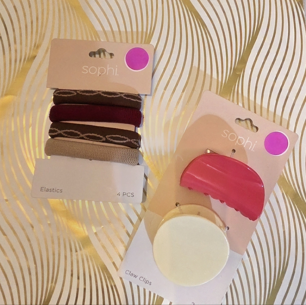 Sophi Claw Clips & Hair Tie Bundle